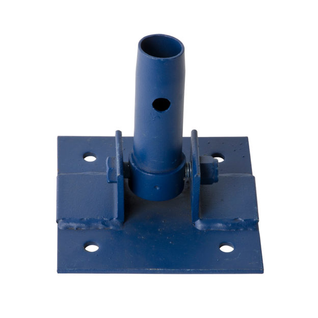 Plaque de base pivotante (Thermolaqué bleu)