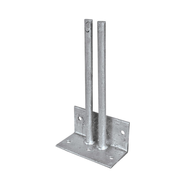 Base en fer angle
