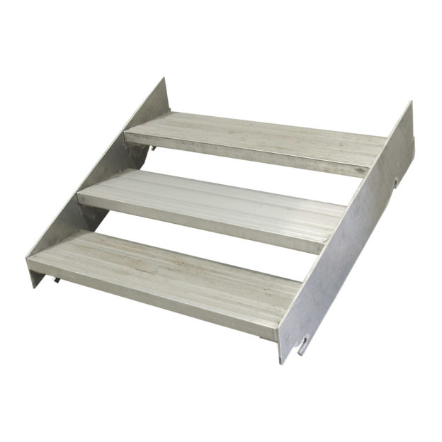 Escalier module 3 marches assemblé