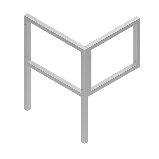 Garde-corps en « L » palier simple
